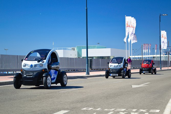 Malaga Highlights by Electric Car With Port Pick up