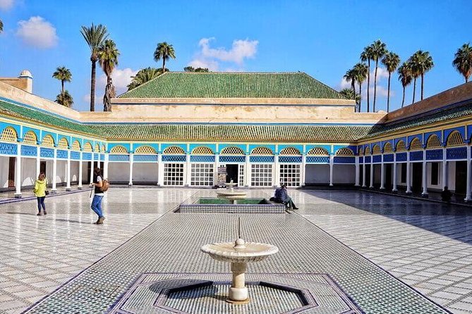 Marrakech City Tour, Bahia Palace, Badii Palace, Majorelle Garden