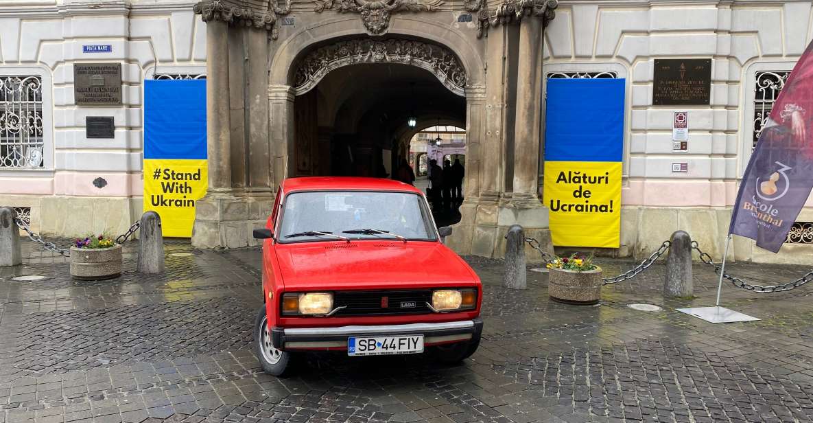 Medias: Private Tour in Vintage Car With Fortified Churches - Exploring Medias in a Vintage Car