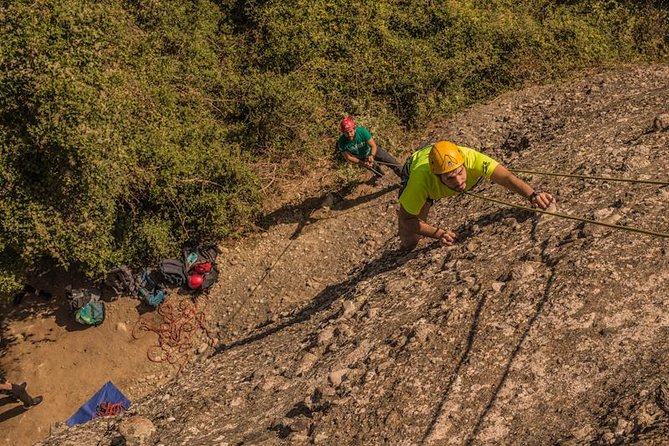 Meteora Rock Climbing Introduction – Optional Pick up Trikala Kalambaka Kastraki