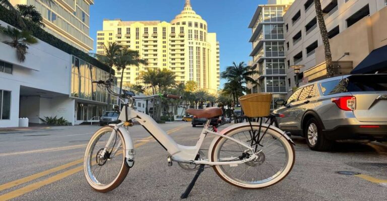 Miami: Electric Bike Rental