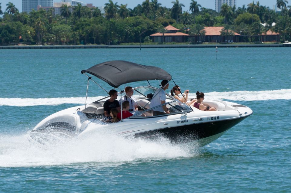 1 miami guided miami beach speedboat tour Miami: Guided Miami Beach Speedboat Tour