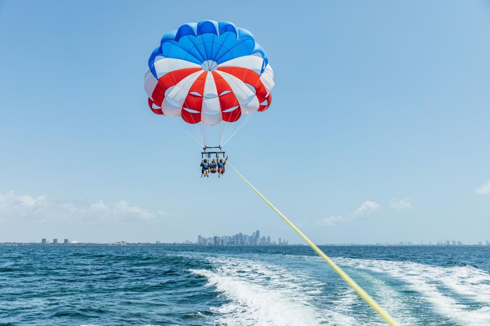 Miami: Parasailing Experience In Biscayne Bay