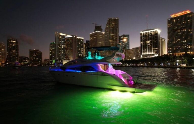 Miami Yacht Rental With Jetski, Paddleboards, Inflatables