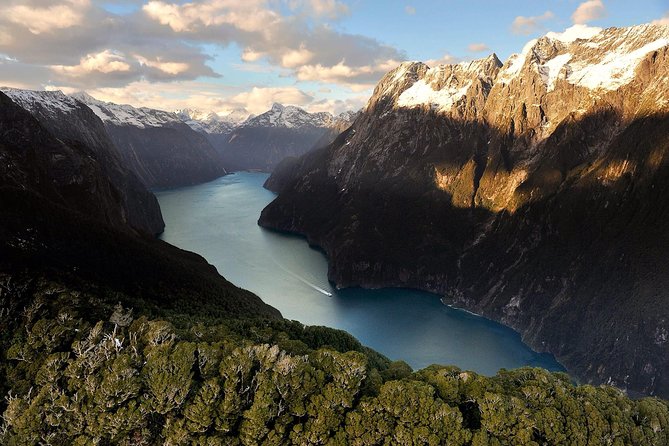 Milford Sound Overhead Flight With Landing From Queenstown