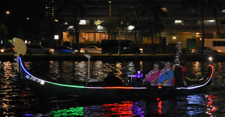 Military Families Love This Gondola Cruise in Waikiki Fun