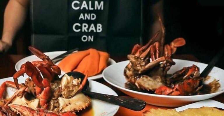 Ministry of Crab Gourmet Lunch/Dinner Experience