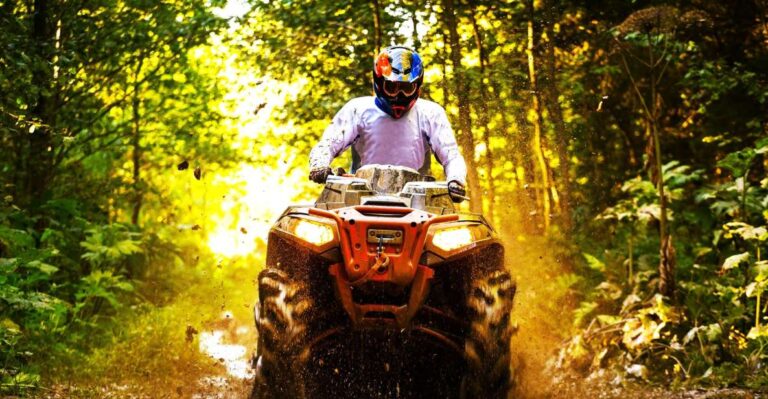 Montego Bay: Yaaman Adventure Park ATV Tour With Lunch