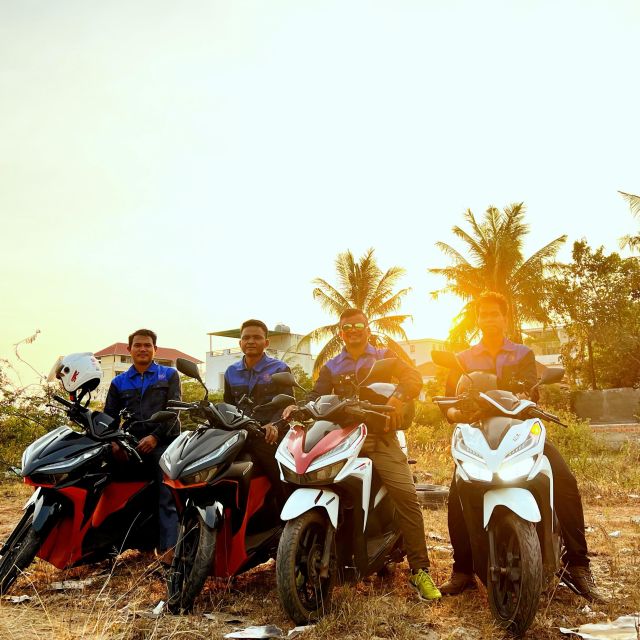 Motorbike Tour in Charity and Floating Village of Siem Reap