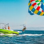 1 mykonos parasailing adventure on super paradise beach Mykonos Parasailing Adventure on Super Paradise Beach