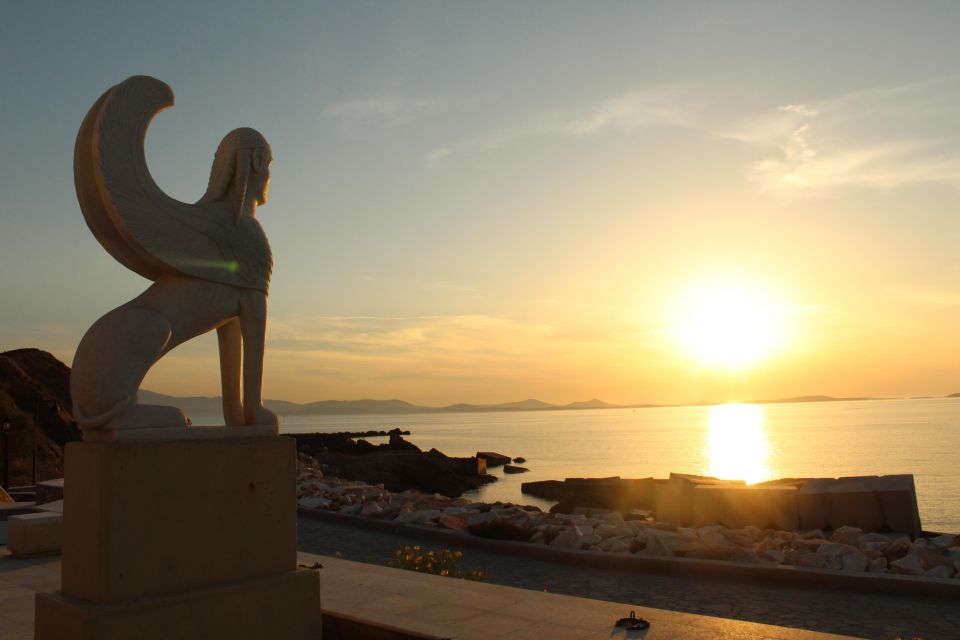 1 naxos town sunset mythology tour with wine Naxos Town: Sunset Mythology Tour With Wine