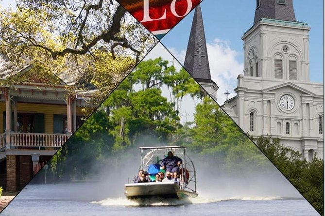 New Orleans City and Swamp Full-Day Tour