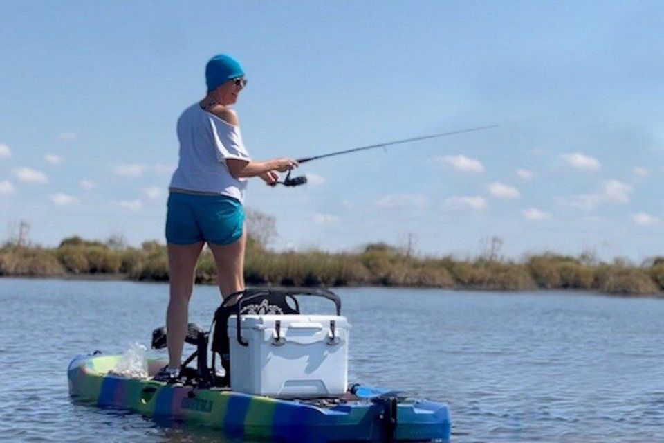 1 new orleans kayak fishing charter in bayou bienvenue New Orleans: Kayak Fishing Charter in Bayou Bienvenue