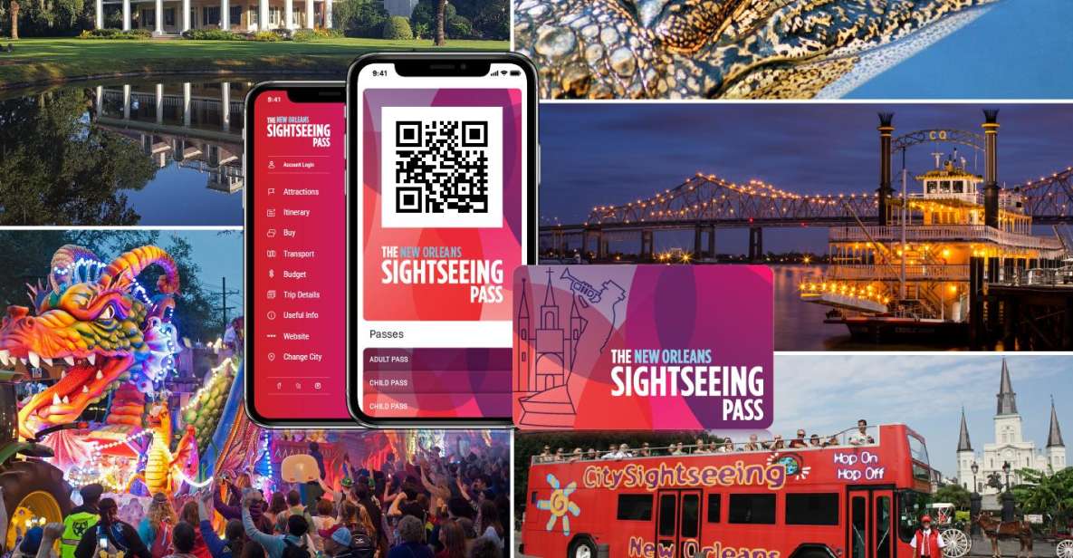 1 new orleans sightseeing flex pass for 15 attractions New Orleans: Sightseeing Flex Pass for 15 Attractions