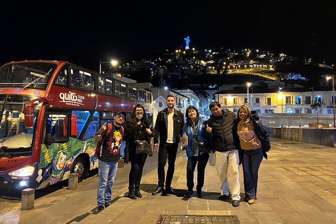 Night Tour in Quito With Free Time at La Ronda Street