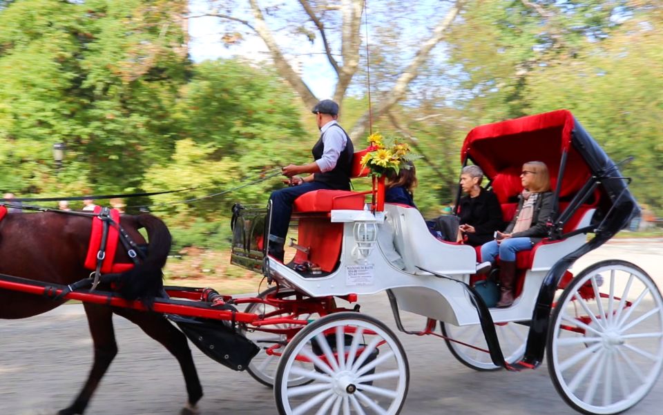 1 nyc guided standard central park carriage ride 4 adults NYC: Guided Standard Central Park Carriage Ride (4 Adults)