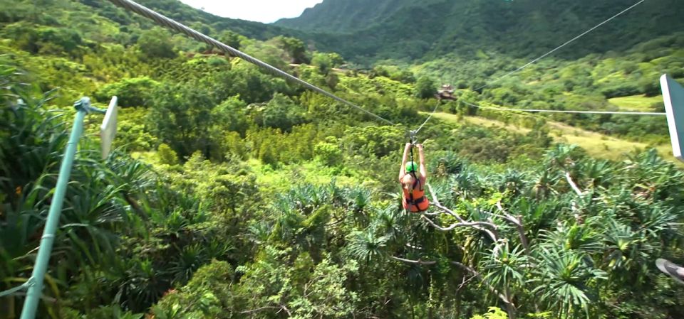 1 oahu kualoa jurassic valley zipline tour Oahu: Kualoa Jurassic Valley Zipline Tour