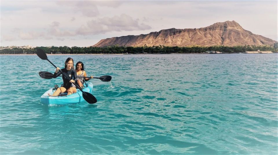 1 oahu waikiki kayak tour and snorkeling with sea turtles Oahu: Waikiki Kayak Tour and Snorkeling With Sea Turtles