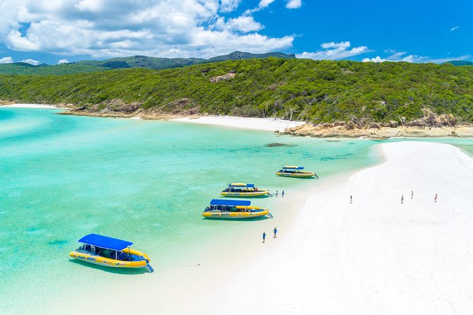 Ocean Rafting Tour to Whitehaven Beach & Hill Inlet Lookout