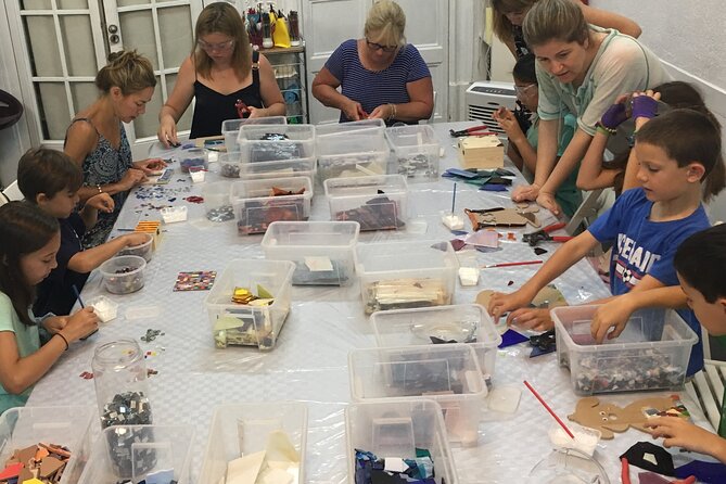 Offer: Be Gaudí Mosaic Class Barcelona for Families (Max 4 Pax)