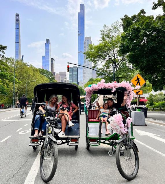 Official Central Park Pedicab Guided & Private Tours - Key Points