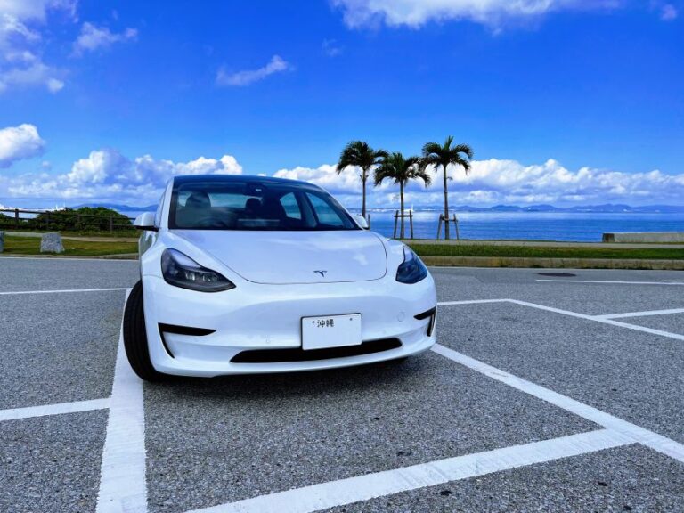 Okinawa Car Rental With Tesla