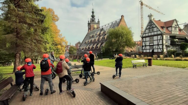 Old Gdańsk Electric Scooter Guided Tour