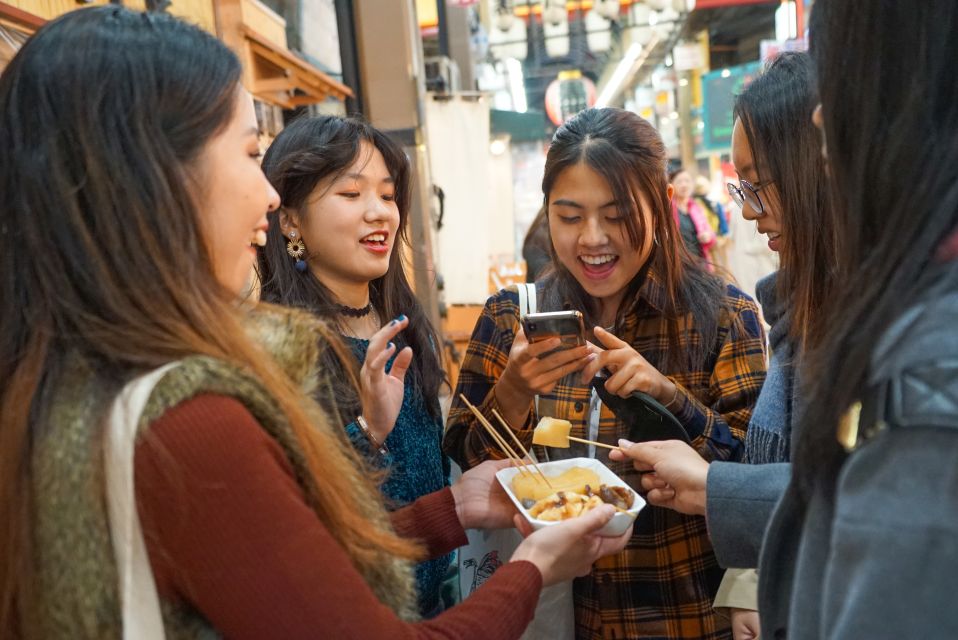 1 osaka 2 hour kuromon market walking street food tour Osaka: 2-Hour Kuromon Market Walking Street Food Tour