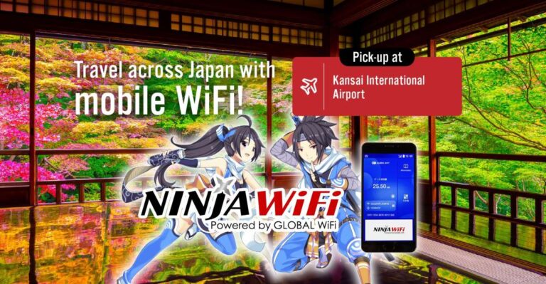 Osaka: Kansai International Airport Wi-Fi Rental
