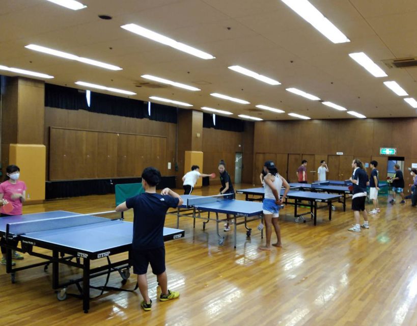 1 osaka table tennis experience with local players Osaka: Table Tennis Experience With Local Players