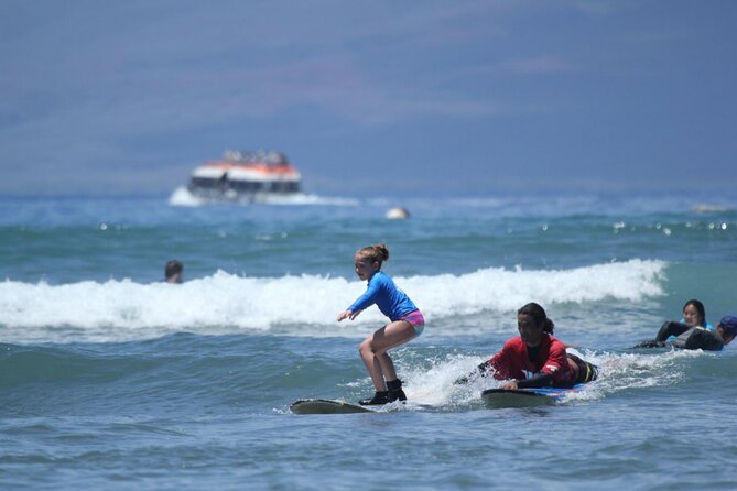 Outrageous Surf ScHool Lesson on Lahaina Side
