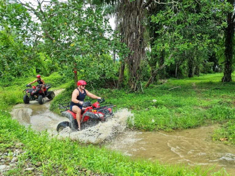 Pa Tong: Rainforest Day Trip With Cave, Rafting, ATV & Lunch