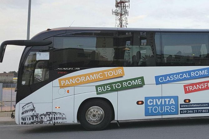 Panoramic Tour of Rome by Bus From Civitavecchia