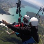 1 paragliding performance flight over the magnificent lake annecy Paragliding Performance Flight Over the Magnificent Lake Annecy