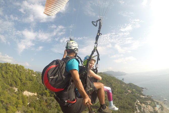 1 paragliding tandem flight in corfu Paragliding Tandem Flight in Corfu