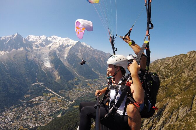 Paragliding Tandem Flight Over the Alps in Chamonix