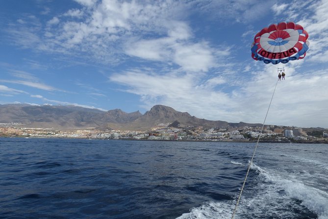 Parascending Tenerife. Stroll Above the South Tenerife Sea