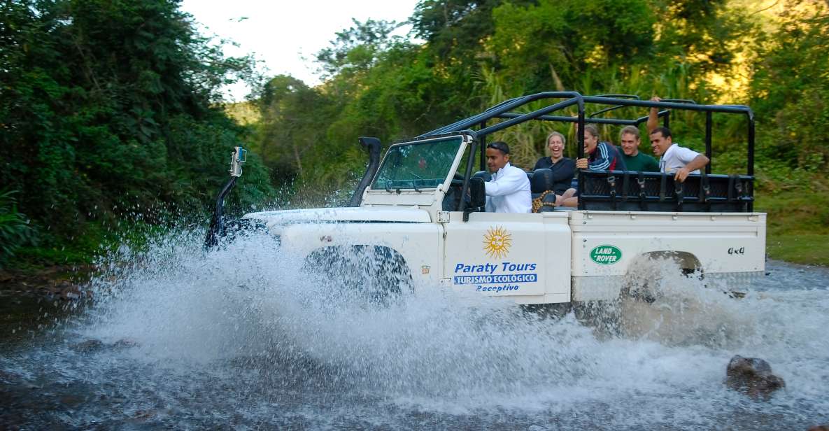 1 paraty jungle waterfalls and cachaca distillery jeep tour Paraty: Jungle Waterfalls and Cachaça Distillery Jeep Tour