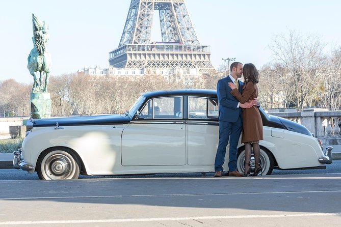 Paris Picturesque Vintage Rolls Royce Tour