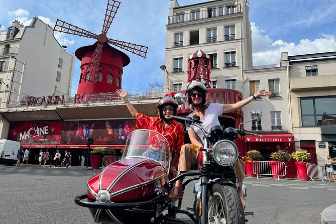 Paris Sidecar Tour: Montmartre the Village of Sin