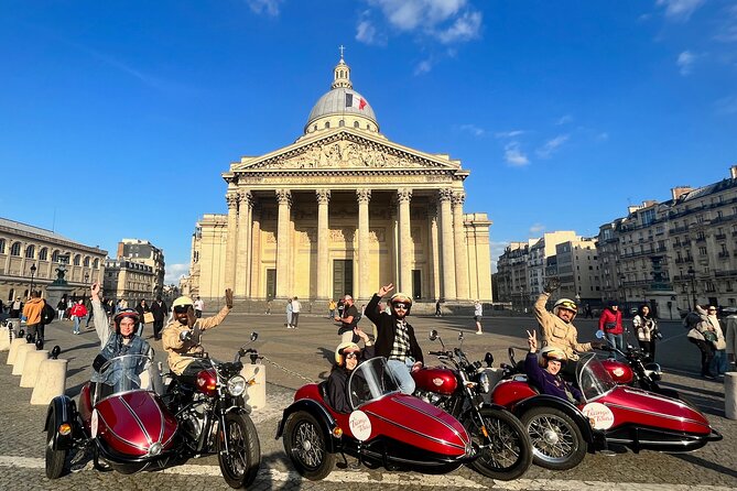 Paris Sidecar Tour: Secrets of the Left Bank