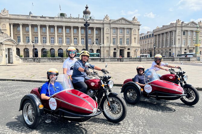 Paris Sidecar Tour: The Ultimate Monuments Experience
