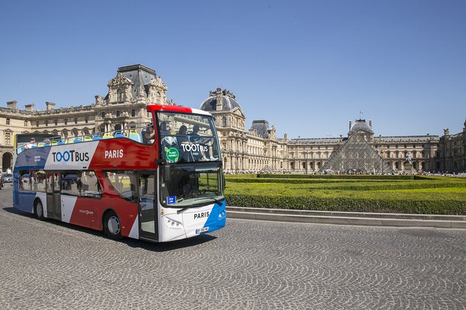 Paris Tootbus Discovery by Day and by Night Routes