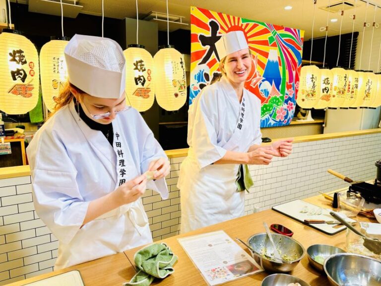 Participated in a Cooking Class for Locals in Kanazawa