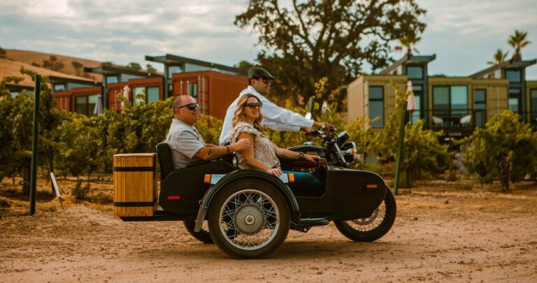 Paso Robles: Sidecar Premier Wine Tour With Tastings