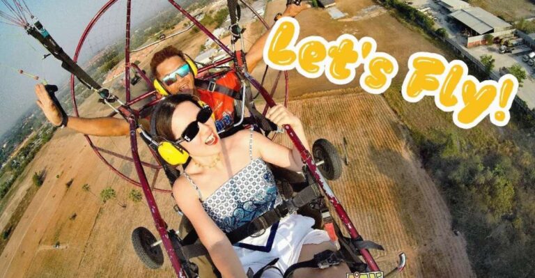 Pattaya: Beach City Scenic Paramotor Flight by BFA