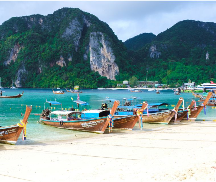 Phi Phi: Island Paradise Escape: Snorkeling & Speedboat Tour