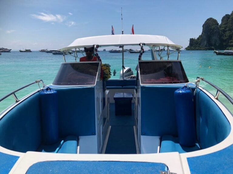 Phi Phi Islands: Half-Day Private Speed Boat Charter