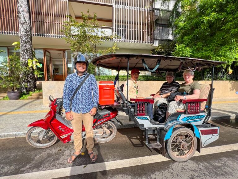 Phnom Penh: Mekong River Sunset Cruise and Tuk Tuk Ride