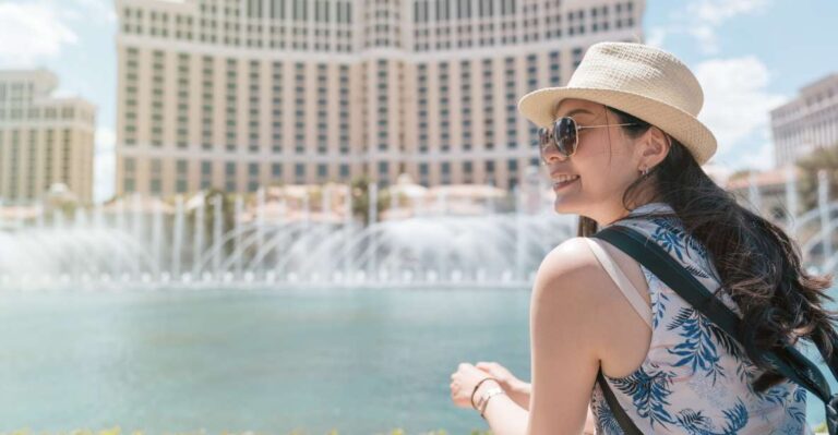 Photoshoot at The Las Vegas Strip & Bellagio Fountains